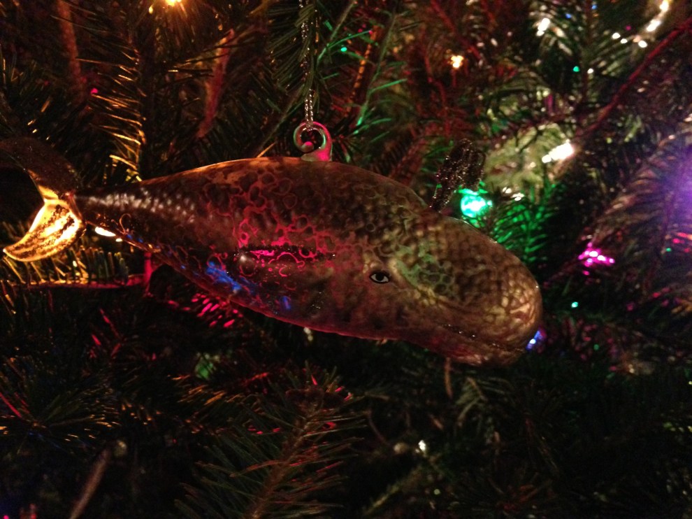 whale ornnament