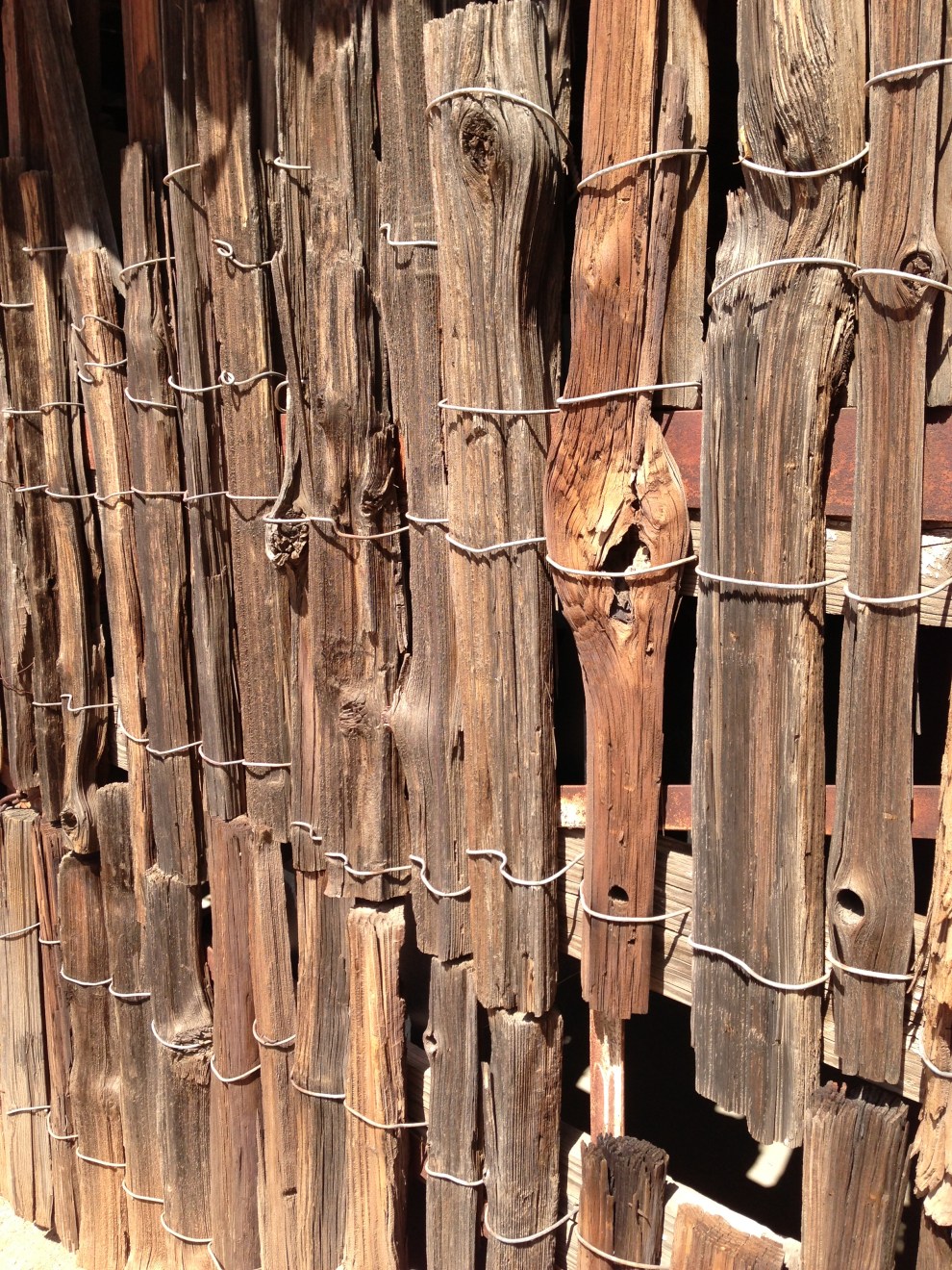 rough wood fences