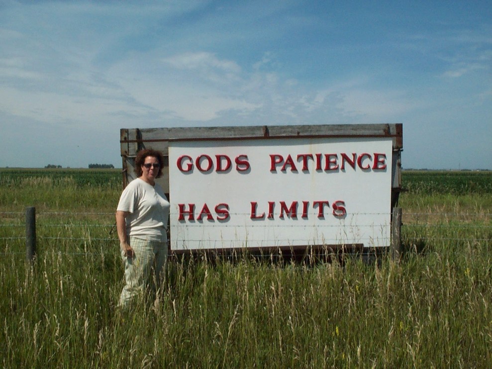 god's patience has limits