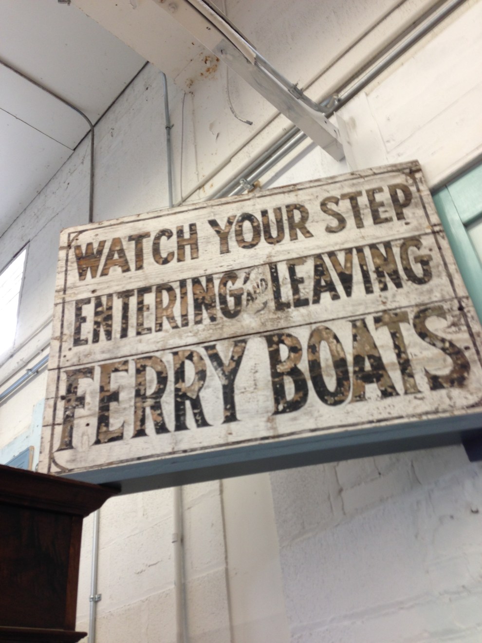 ferry sign