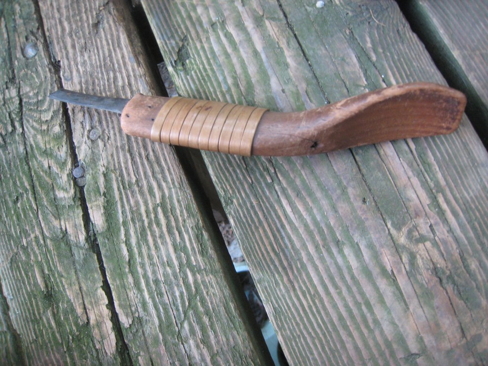 old knife used tomake canes