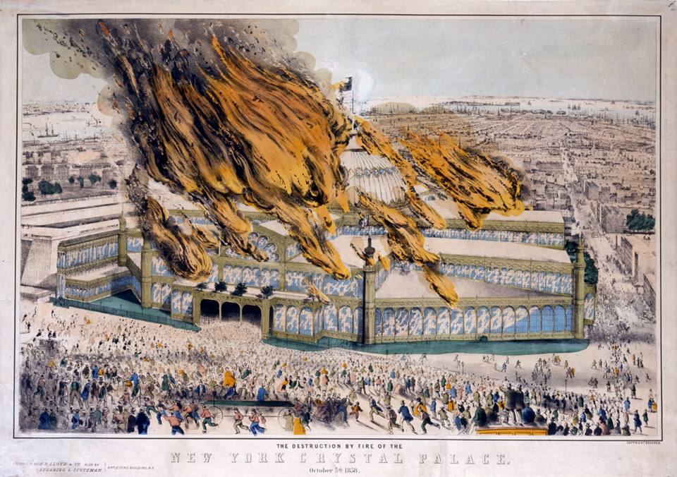 Oct 5, 1858 crystal palace burns