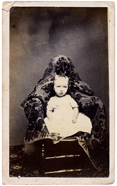 Mother and baby portrait